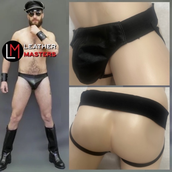 Leathermasters Other - Leathermasters Pouch Jock Large 38-44" waist Leather crotch pouch Lightweight